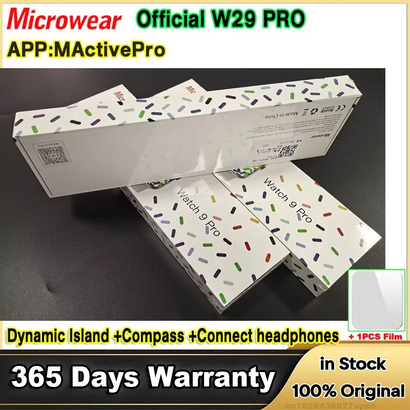 Microwear W29 Pro Ʈ ġ ̳ Ϸ ø..