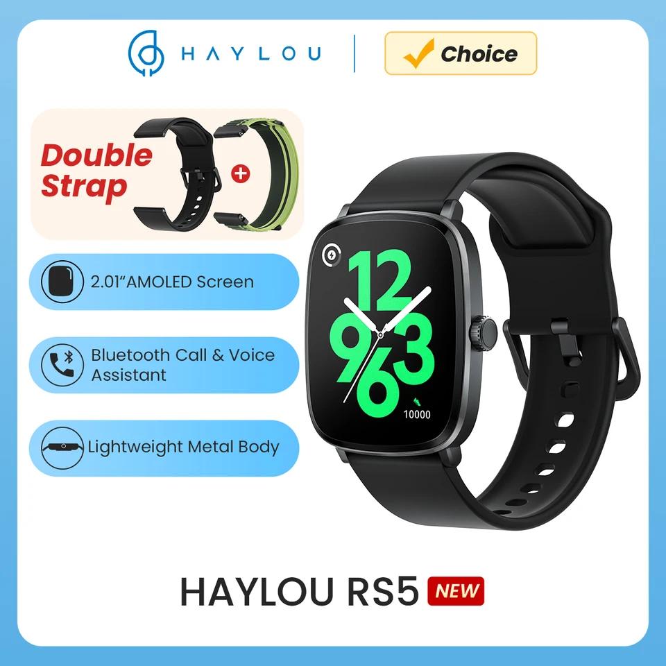 HAYLOU Watch RS5 Smartwatch 2.01```` AMOLED HD ..