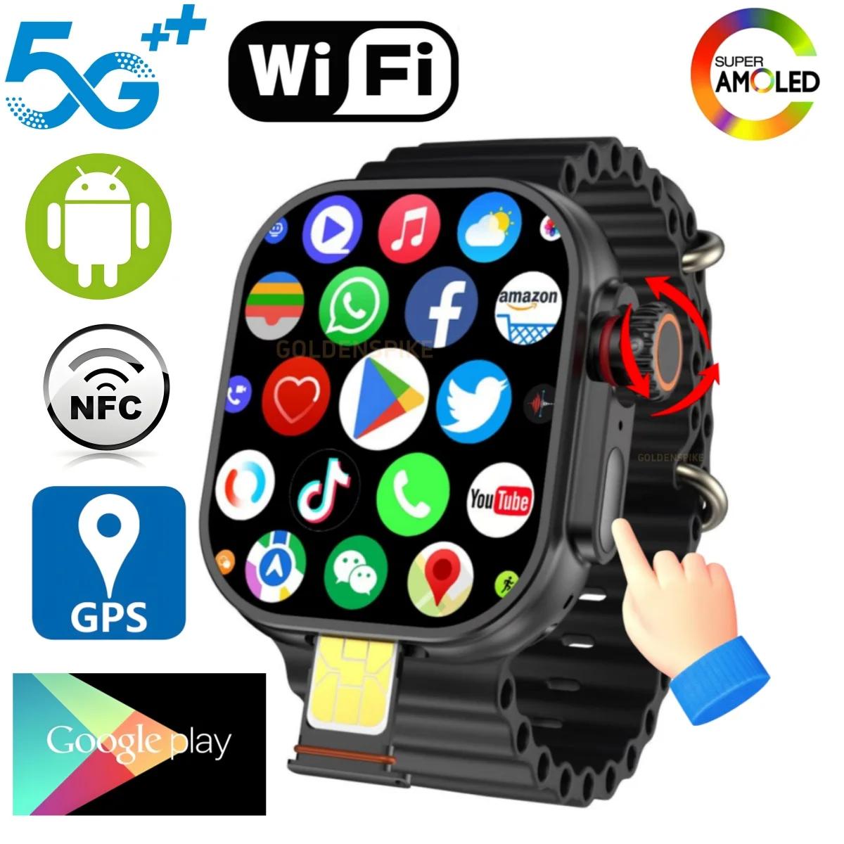 GOLDENSPIKE CD12 Ʈ ð 5G LTE Smartwatch, ..