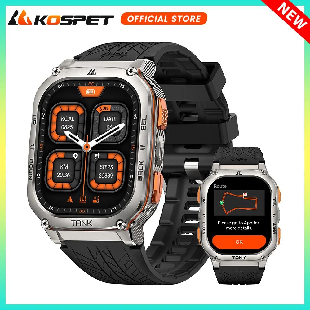 2025  KOSPET TANK M3 Ʈ GPS Smartwatch..