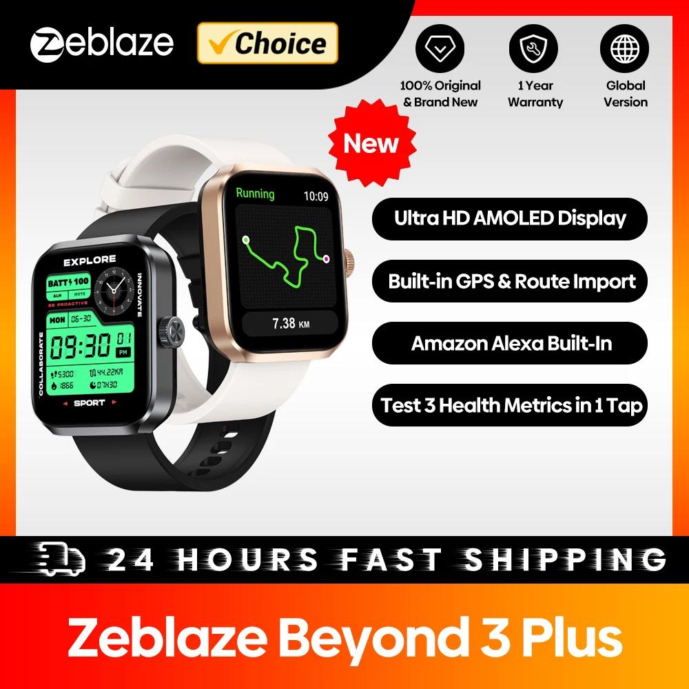 Zeblaze Beyond 3 Plus GPS Ʈ ġ, AMOLED ..