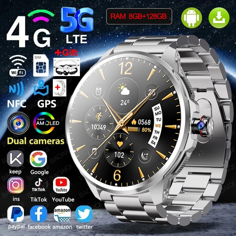 5G/4G Ʈ ð 1.95 ġ 720*720 AMOLED HD 900W ī..