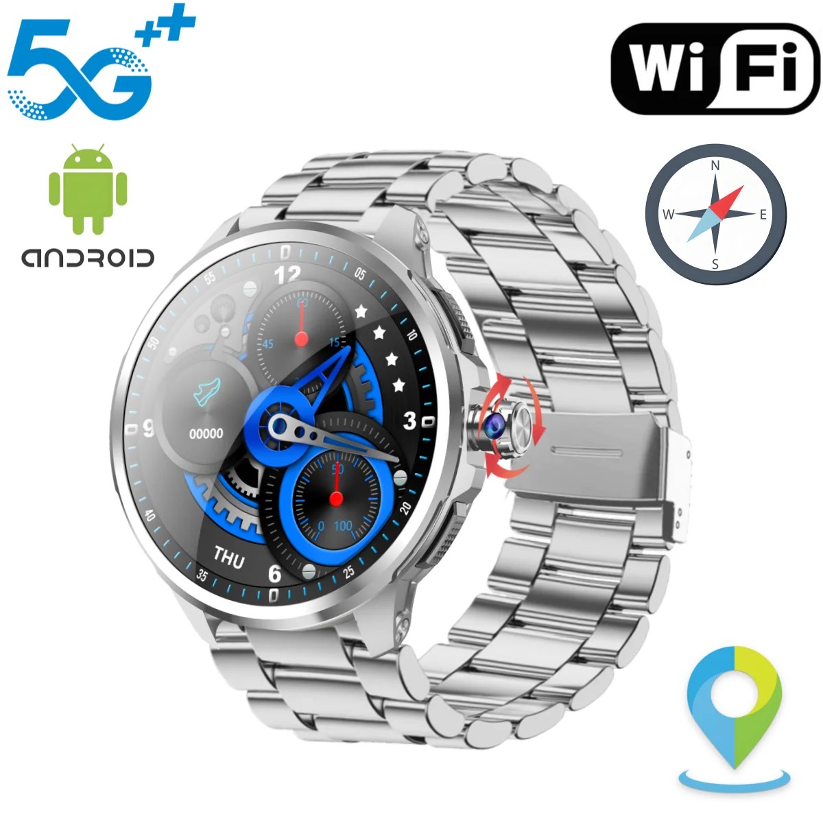  H99 Ʈ ġ ȵ̵ ð Amoled Smartwatch..