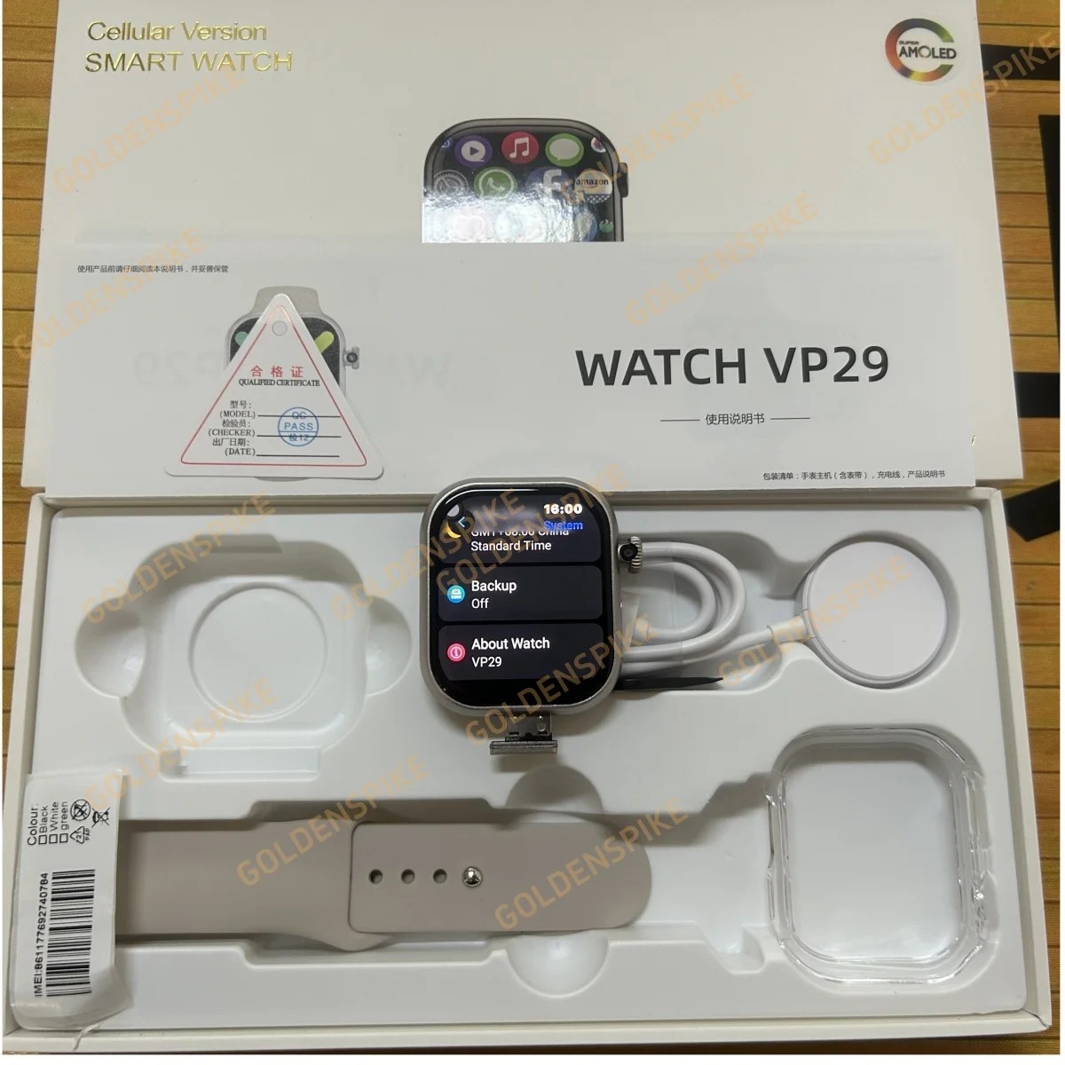 VP29 S10 Plus Smartwatch 4G LTE 2.29ġ 8MP HD ī..