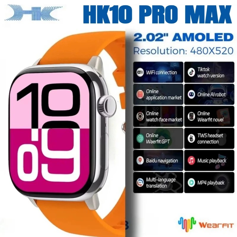 HK10 Pro Max AMOLED Ʈġ 1GB ROM NFC ..