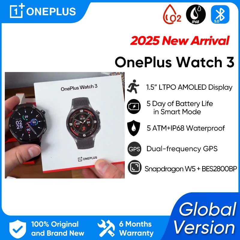 2025 ǰ OnePlus Watch 3 ۷ι  Ʈ ġ 1..