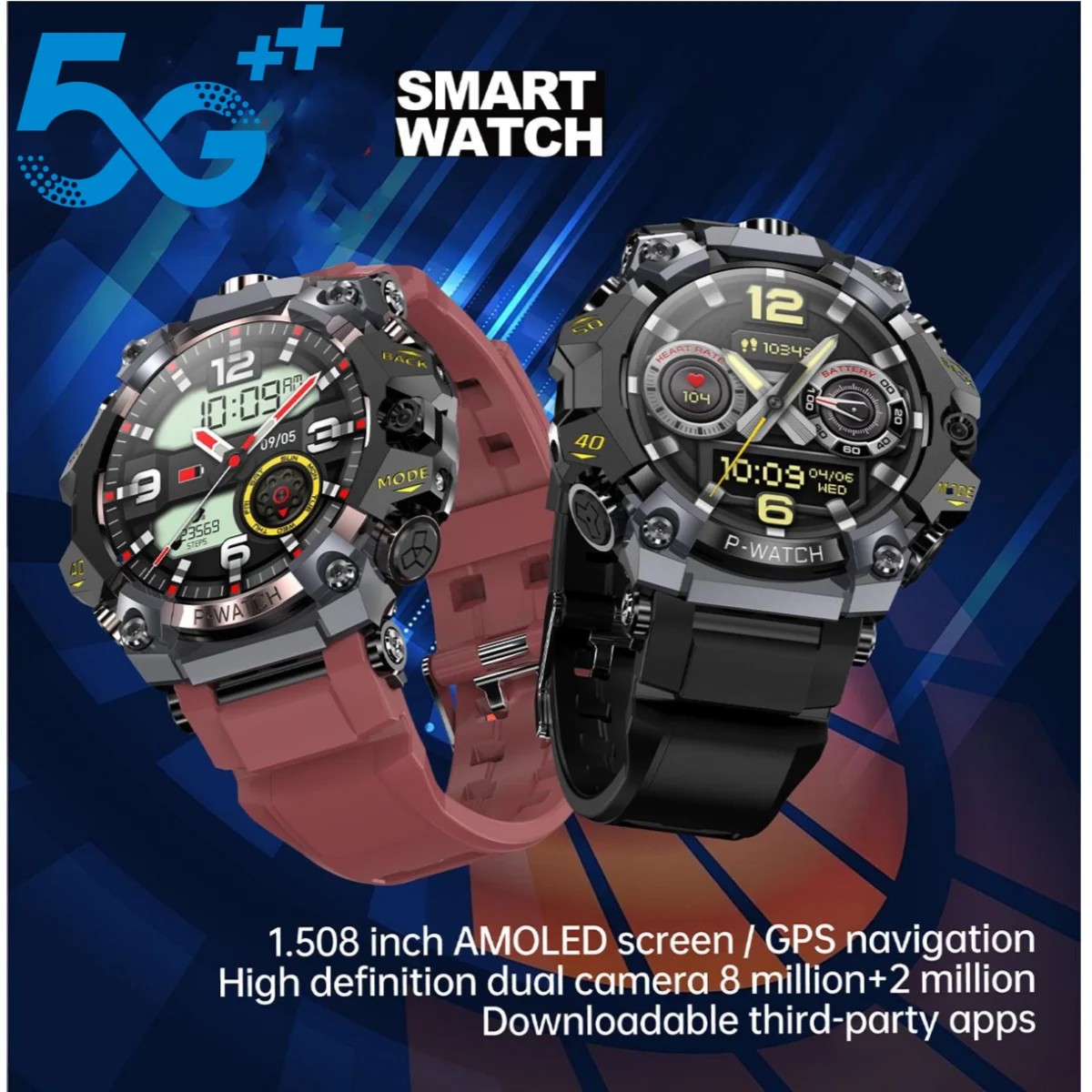 5G Ʈ ð ȵ̵ 4G LTE IP68  800W  ī..