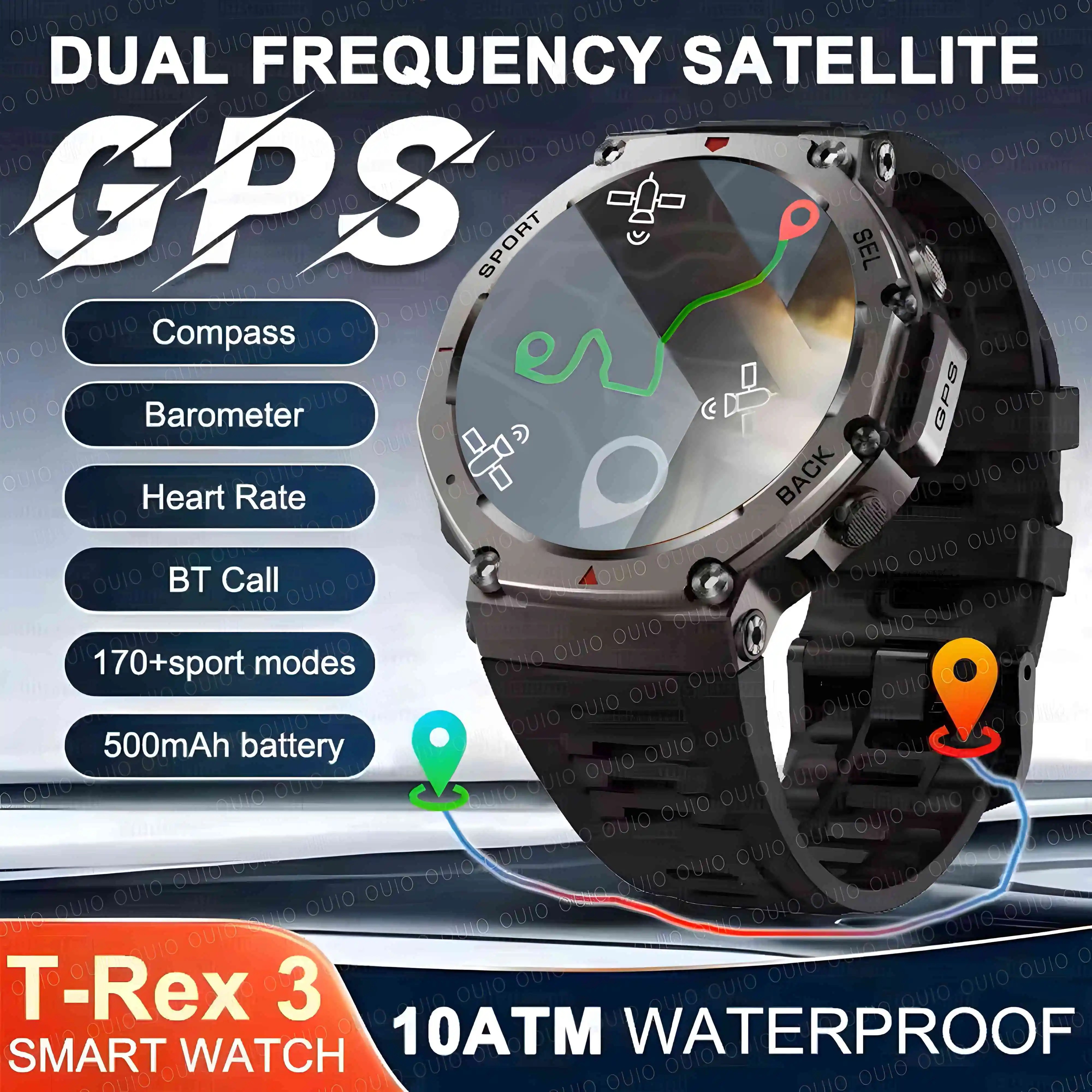 2025 ο T-Rex 3 GPS  Ʈ ð 10ATM  ..