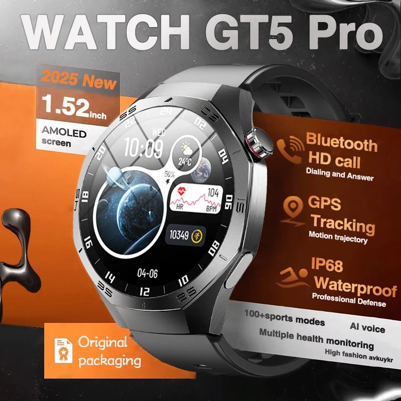 2025 ο Ʈ Ʈġ GPS ð 5 Pro AMOLED ..