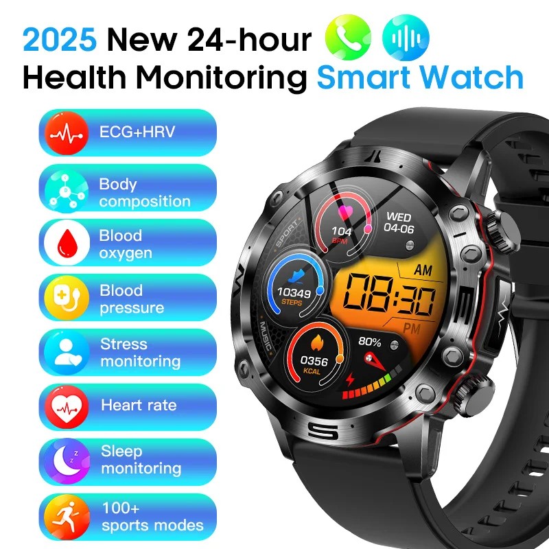 2025 ο ECG+HRV  ȭ SOS Ʈġ ü..