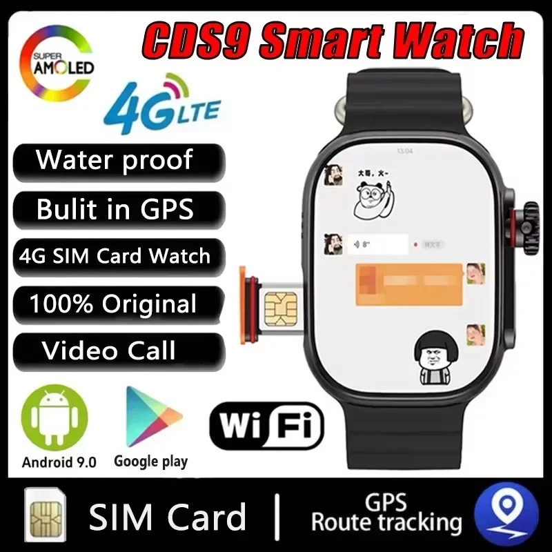 S9/S10 ȸ ī޶ Original4Gsmartwatch CDS9GPS..