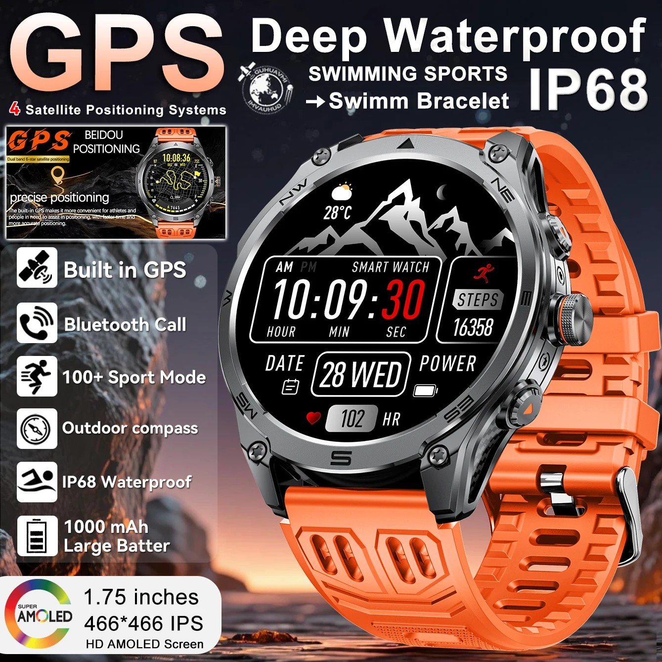 2025   ƿ Ʈġ GPS ħ ƮĿ BT..
