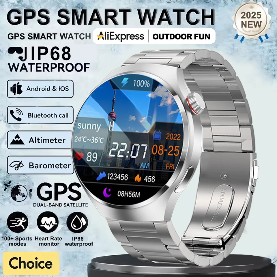2025 ο ǰ ð GT4 Pro GPS Smartwatch Ƽ ..