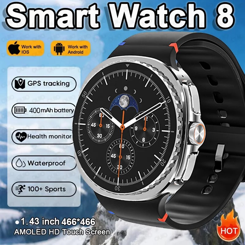 2025 ο Ʈġ HC8 GPS  466*466 HD ȭ ɹ..