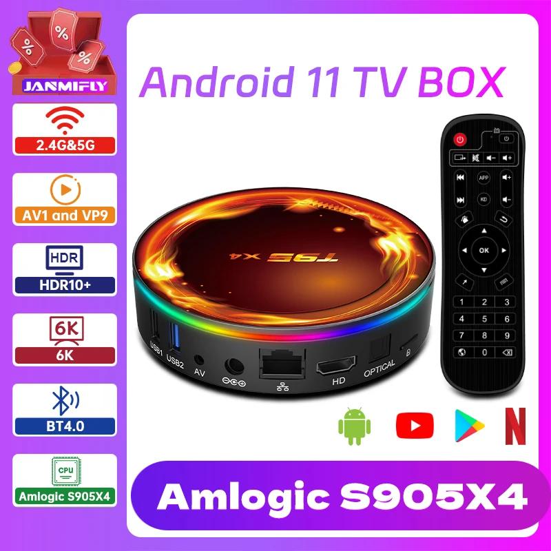 T95X4 Ʈ TV ڽ Amlogic S905 x4 ȵ̵ 11 ..