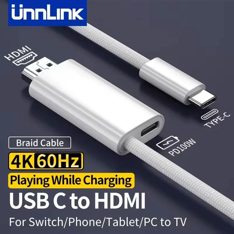 ũ 4K USB C-HDMI ̺, PD ..