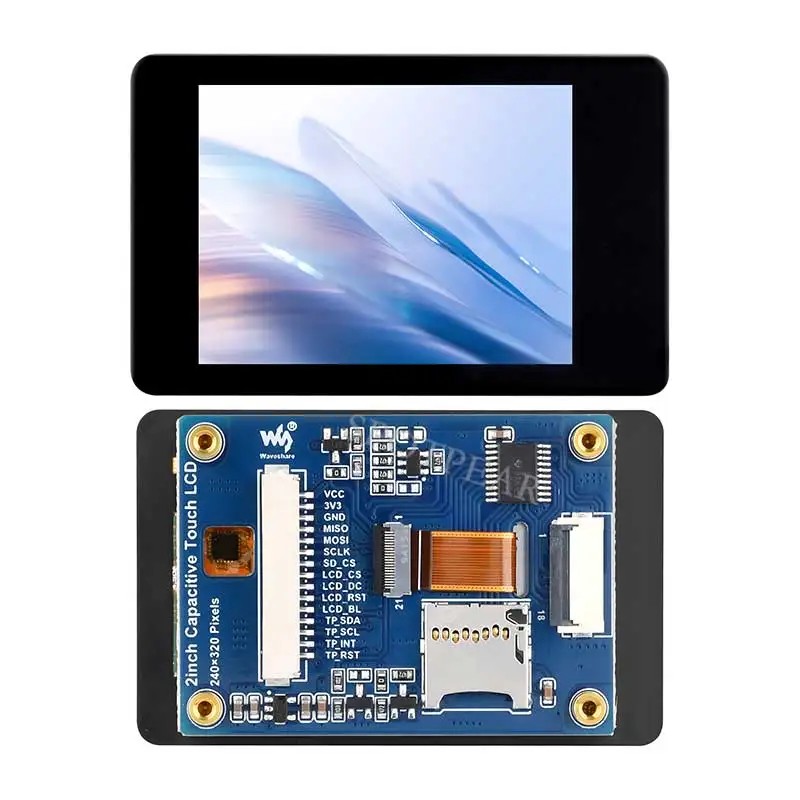 ESP32 2��ġ 240x320 ������ ��ġ��ũ�� ..