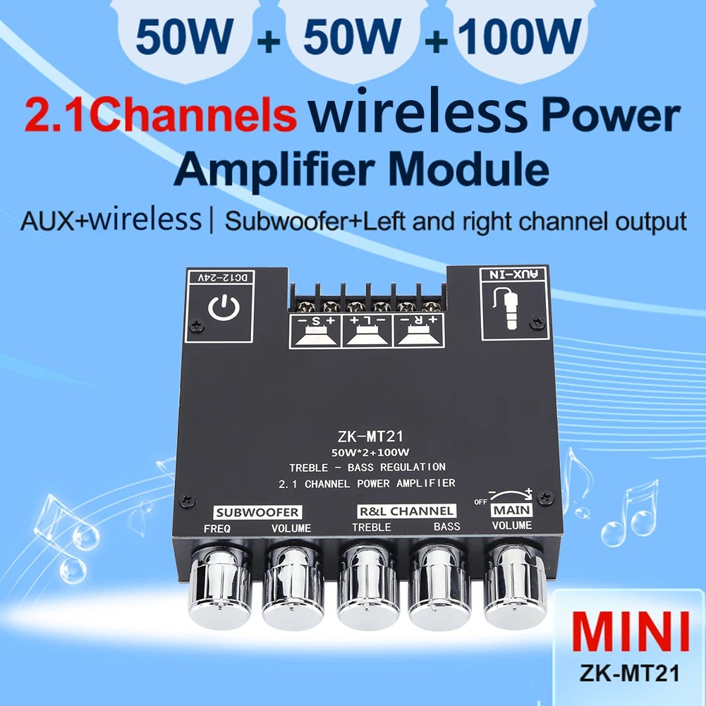 ZK-MT21     2x50W + 100W 2.1 ä ..