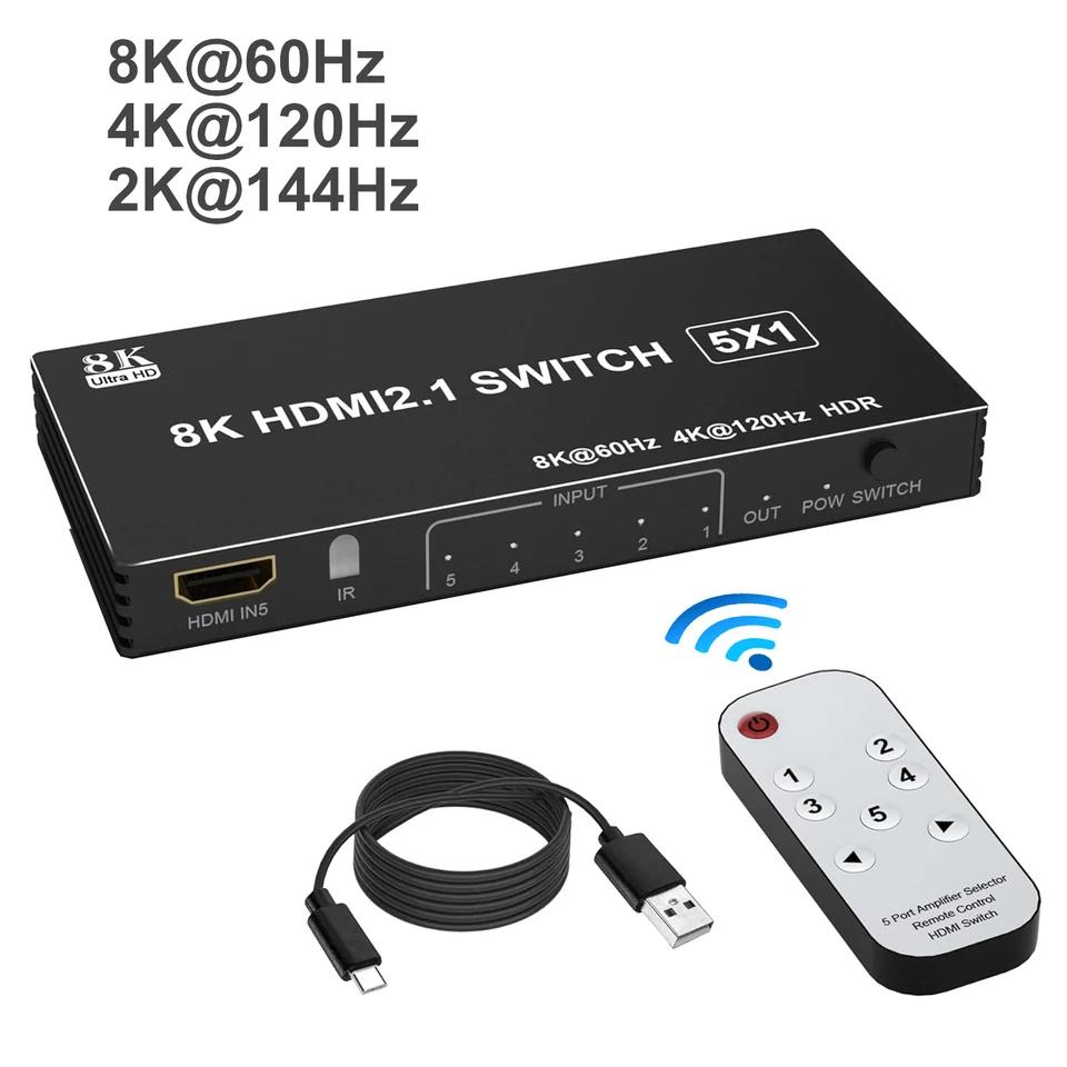 HDMI 2.1 ġ 5x1 8K HDMI ġ 5..
