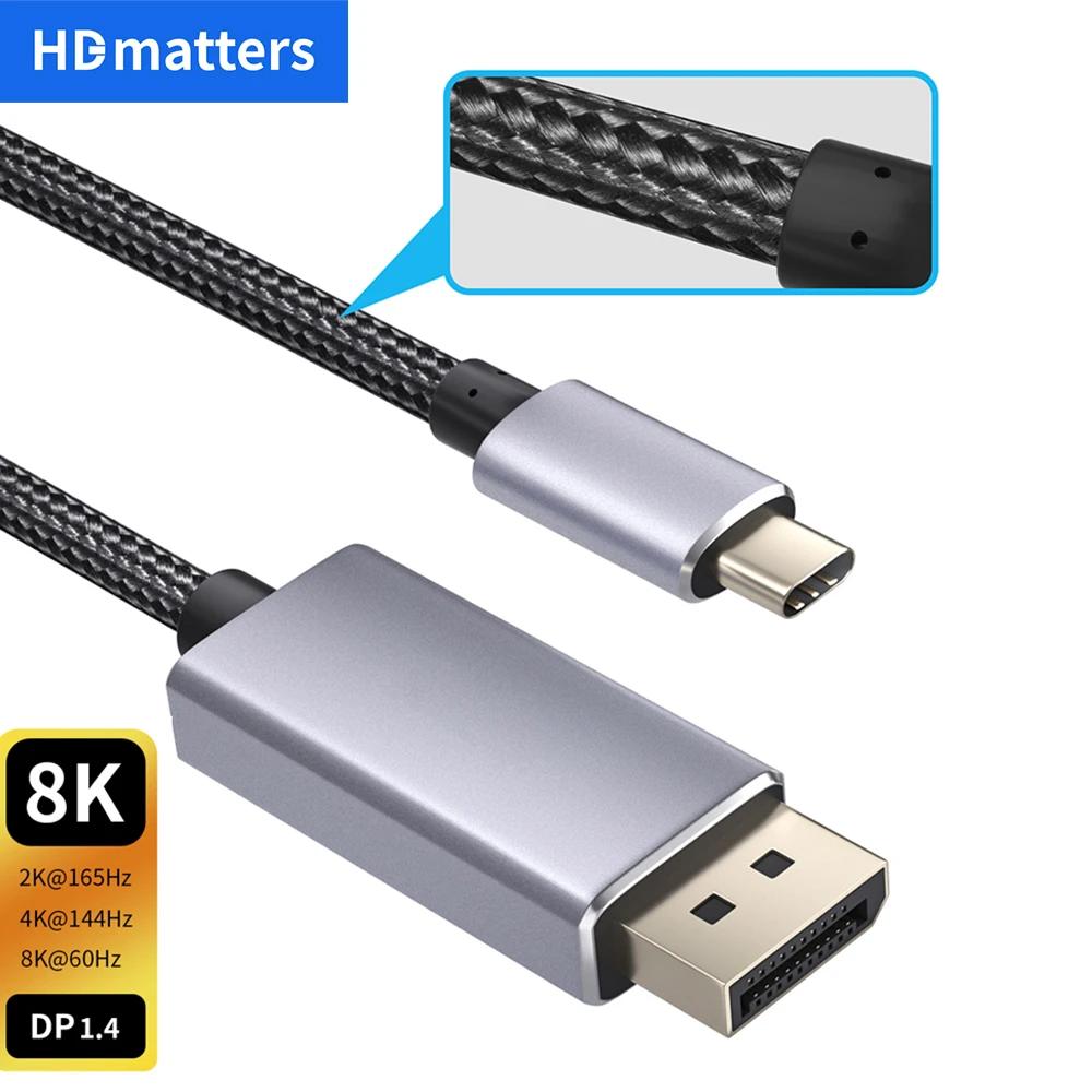 Thunderbolt 3 USB C-Displayport 1.4..