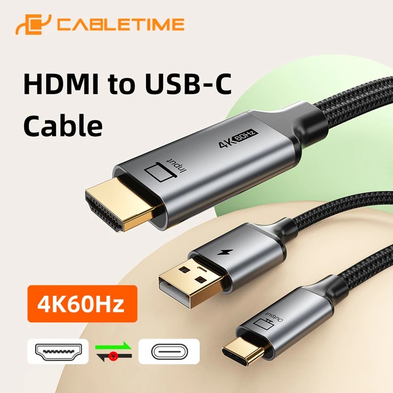CABLETIME HDMI to USB C ̺ ..