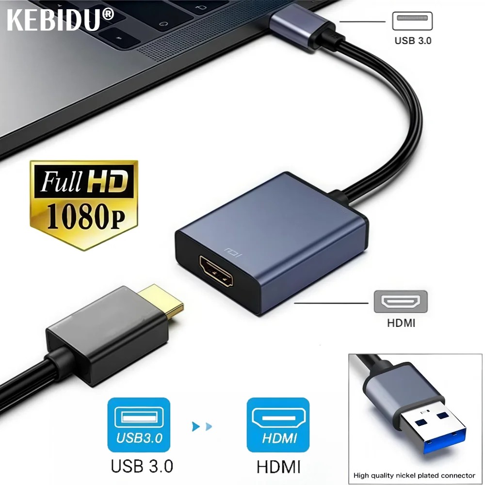 HD USB to HDMI  1080P 60Hz U..