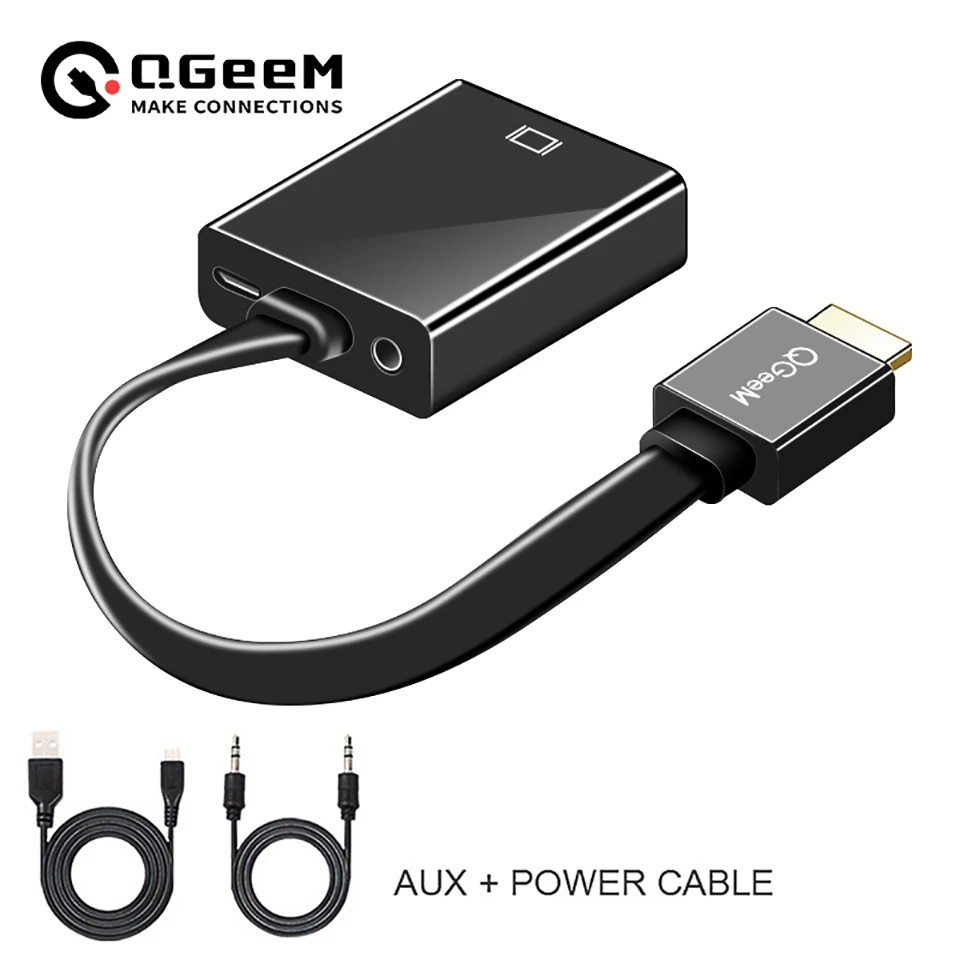 QGeeM HDMI-VGA ̺  HDMI..