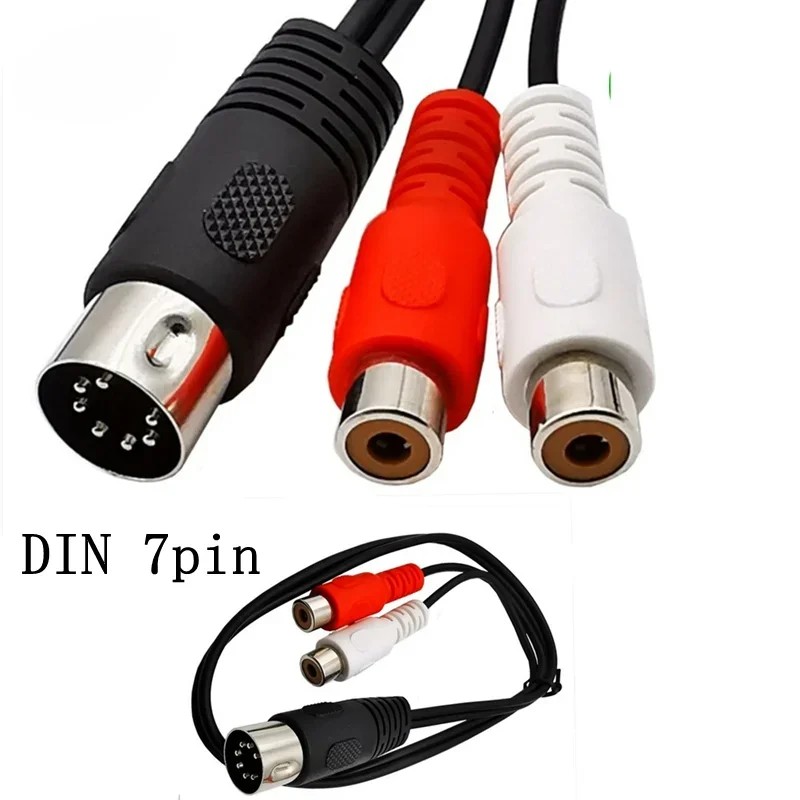 7 DIN  MIDI - 2  RCA ..