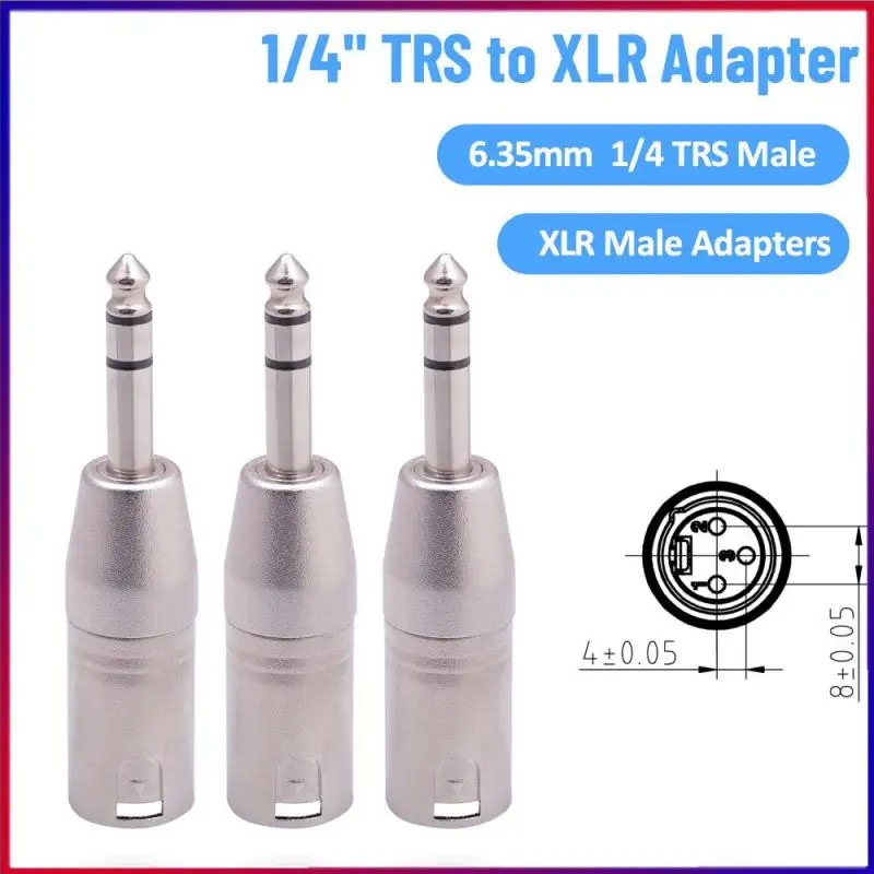 TRS-XLR , 1/4 ġ TS/TRS-XL..