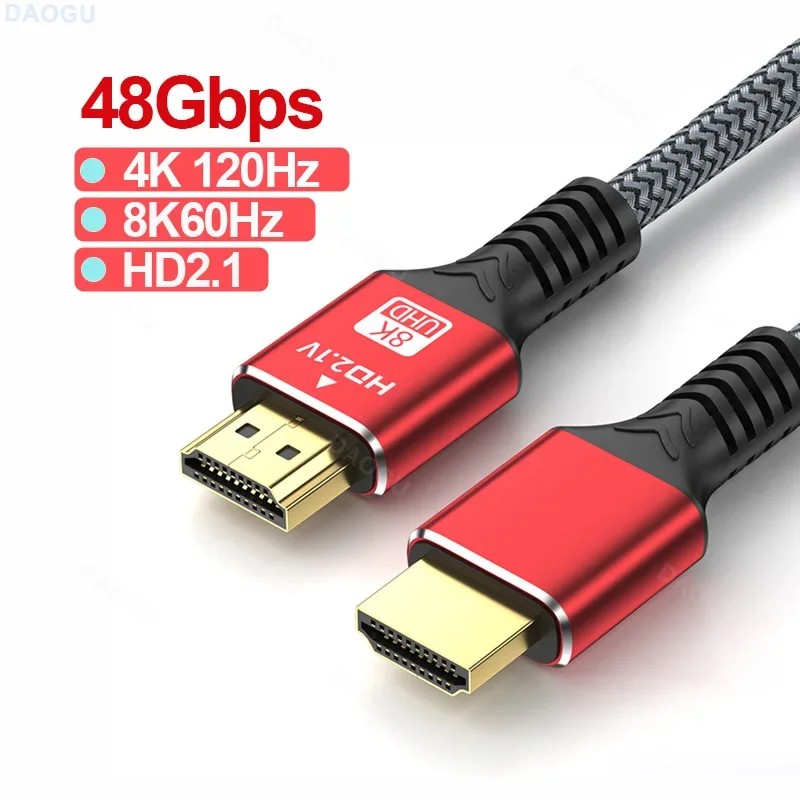 48Gbps HDMI ȣȯ ̺ 8K 60Hz 50cm..