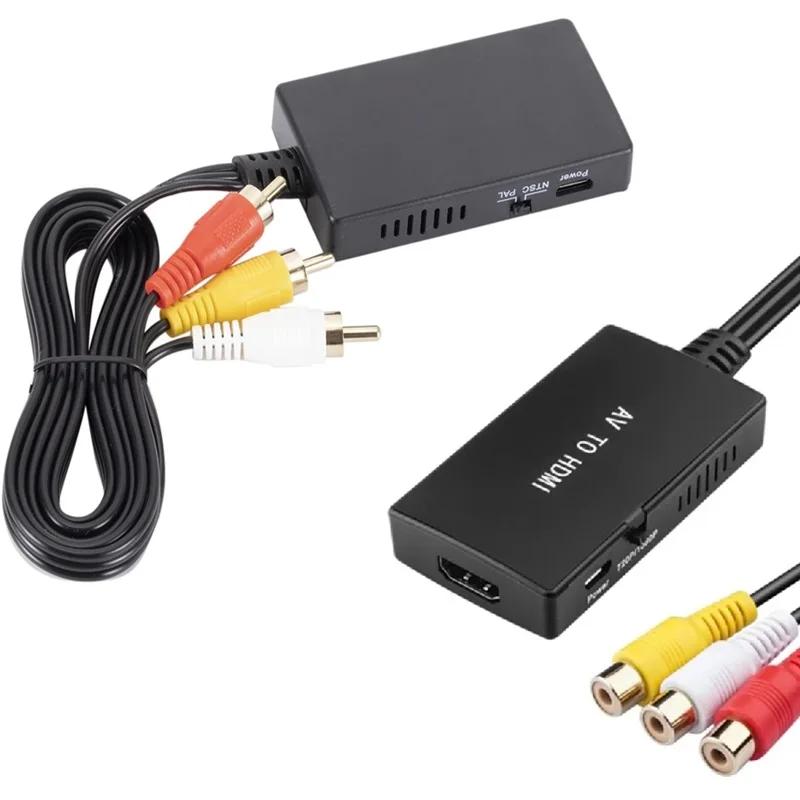 HDMI to 3 RCA AV/CVBS , HD  , AV..