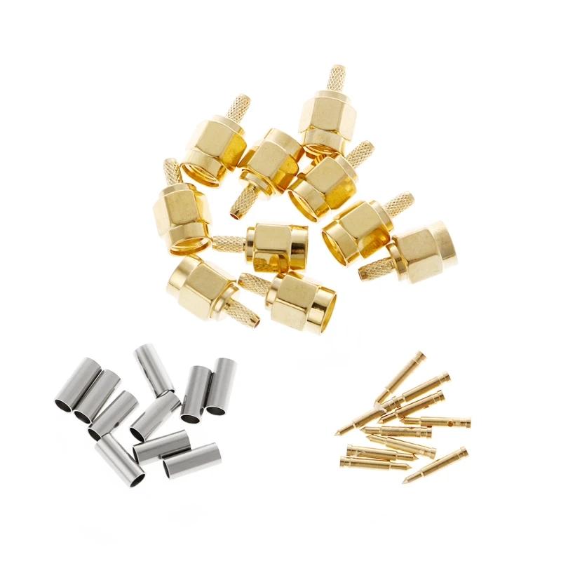 10 SMA  ÷ ũ RG174 RG316 LMR100 ̺ R..