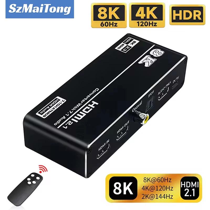 HDMI 2.1  , 8K 60Hz, RGB..
