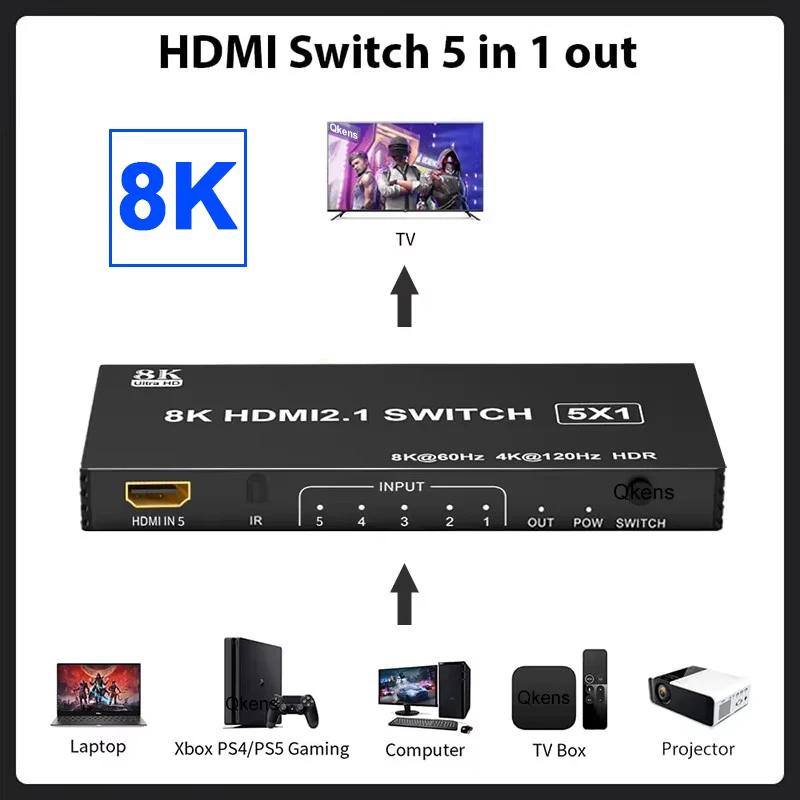 Xbox PS4 PS5 ƮϿ  , 8K 60Hz HDMI ..