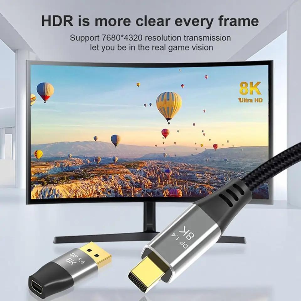 HDTV PC ٱ  ̴ DP-DP ̺, 8K 60Hz D..