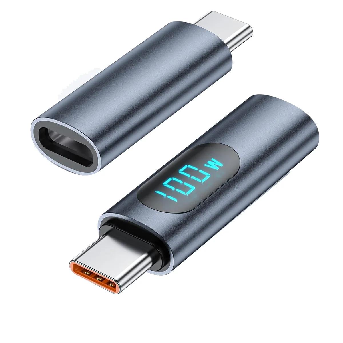 USB C  LED ÷ PD 100W..