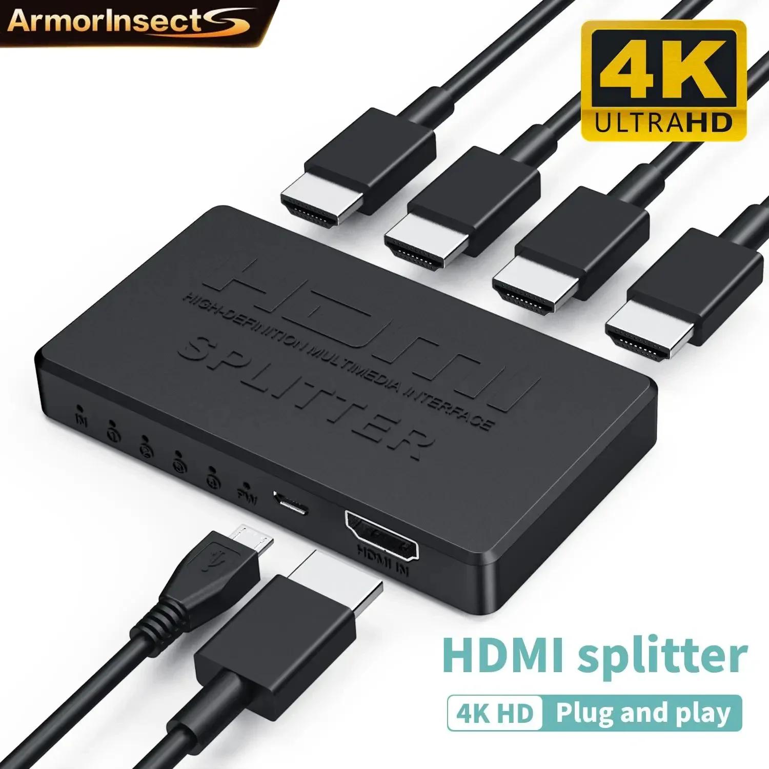 HDMI й 1X4 HD 4K 2K  ..
