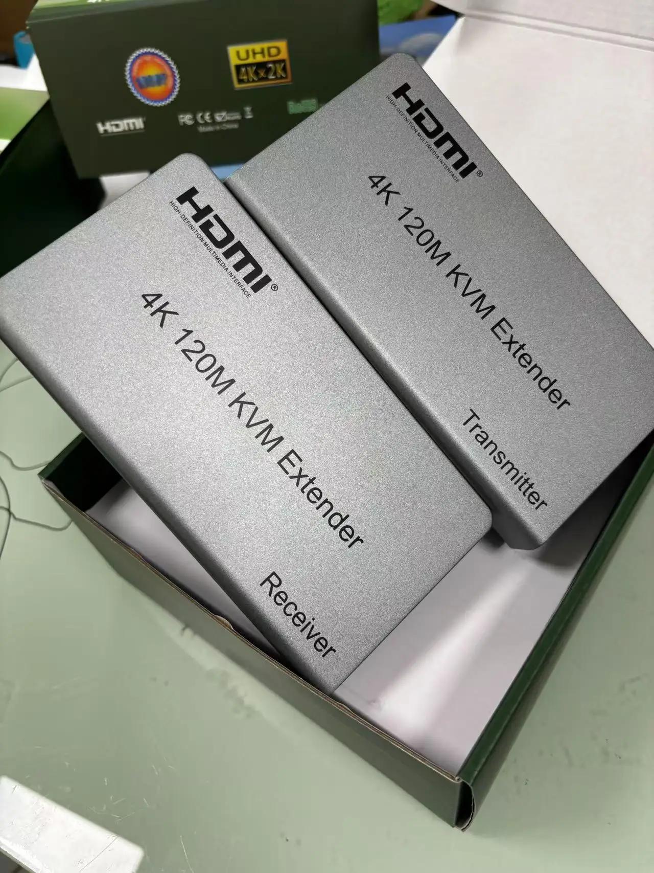 4K 120m HDMI KVM Extender Vs 1080p 60m KVM HDMI E..