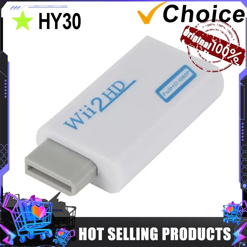 VIKEFON Ǯ HD 1080P Wii-HDMI ȣȯ ȯ  Wi..