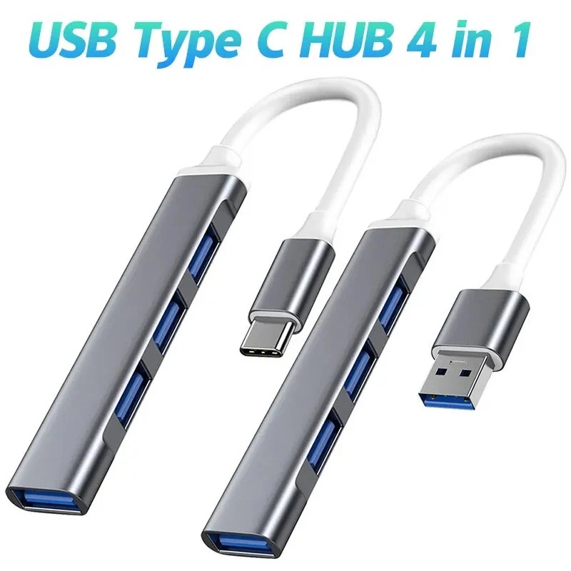 4-In-1 Type C  USB 3.0  USB..
