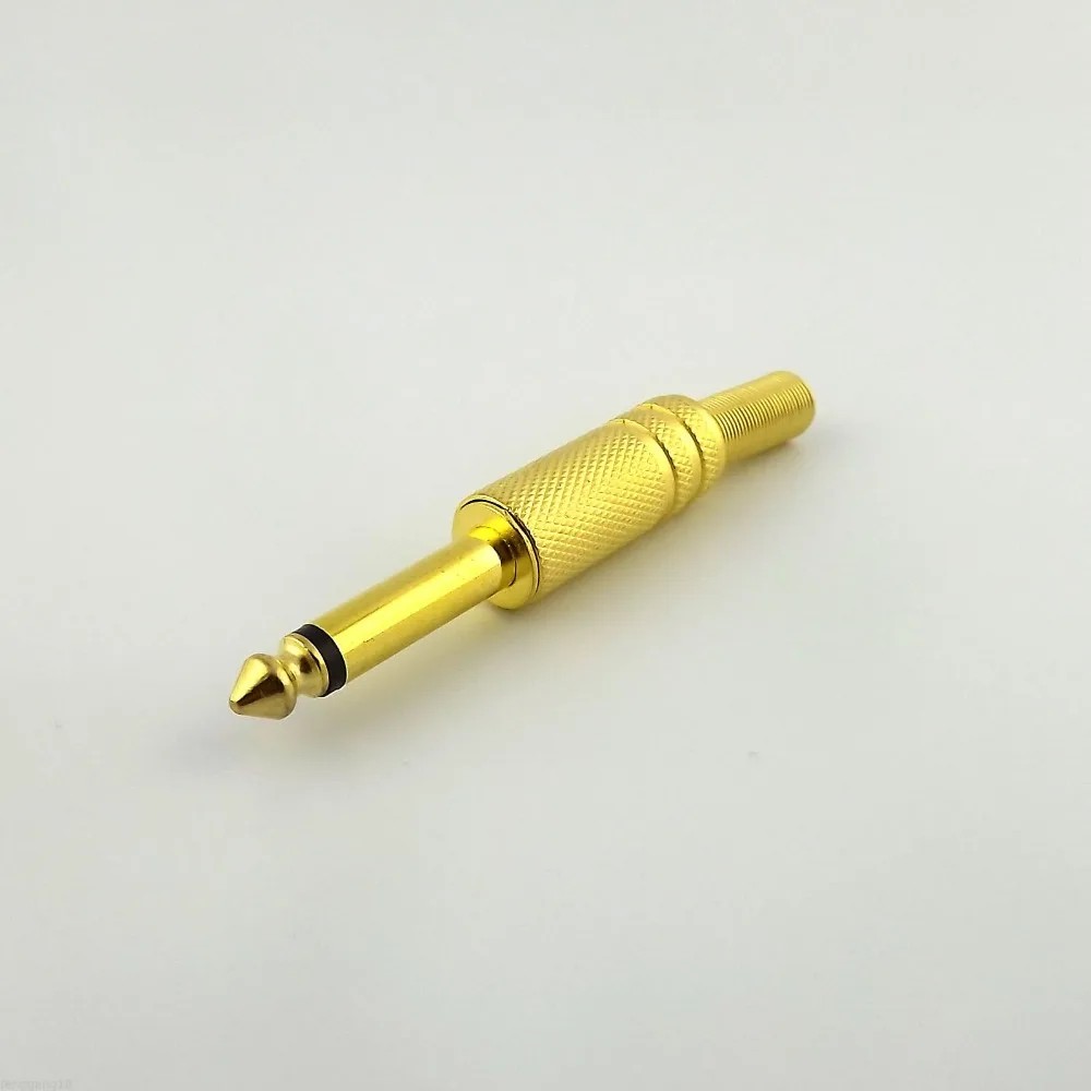 1pc 6.35mm 1/4  TS  ÷ ݼ ..