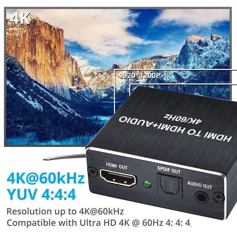 4K 60Hz HDMI2.0 HDR SPDIF  ..