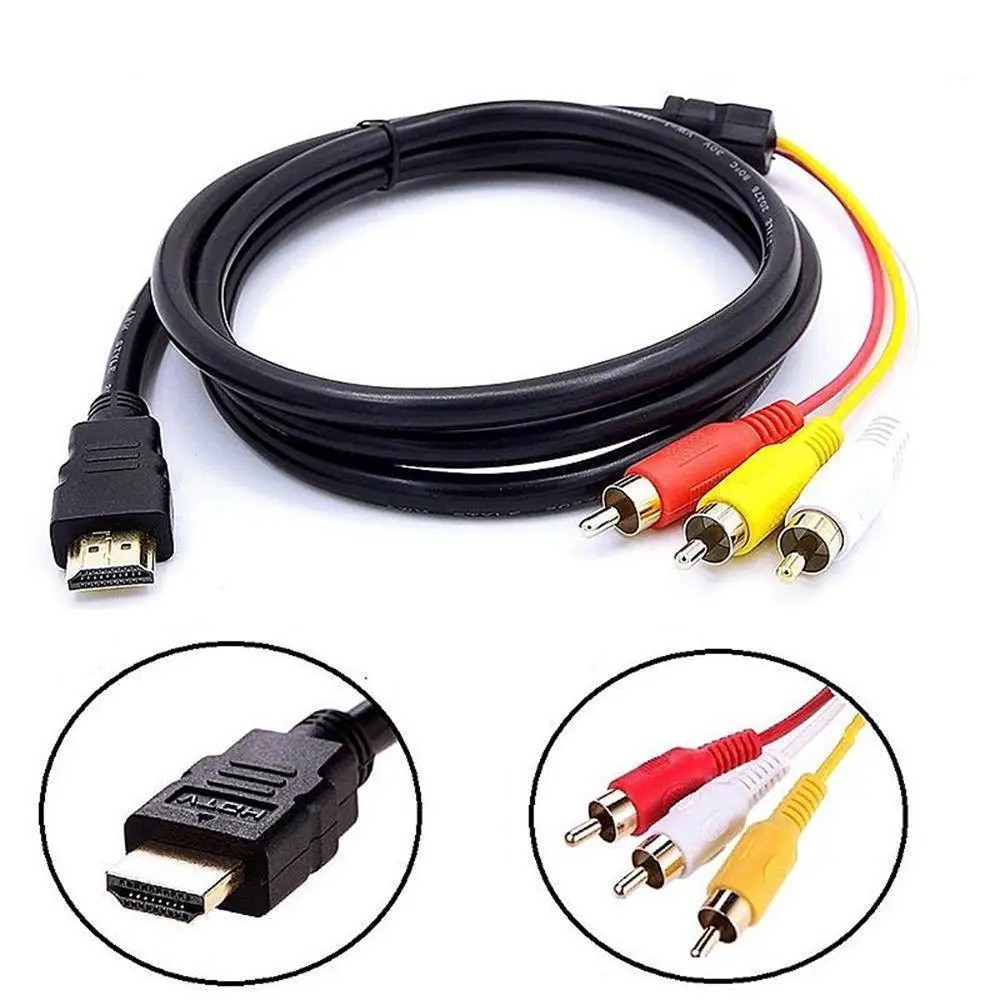 HDMI ȣȯ 3RCA ̺ 1.5M(HDMI 1.4-AV ڵ HD ..
