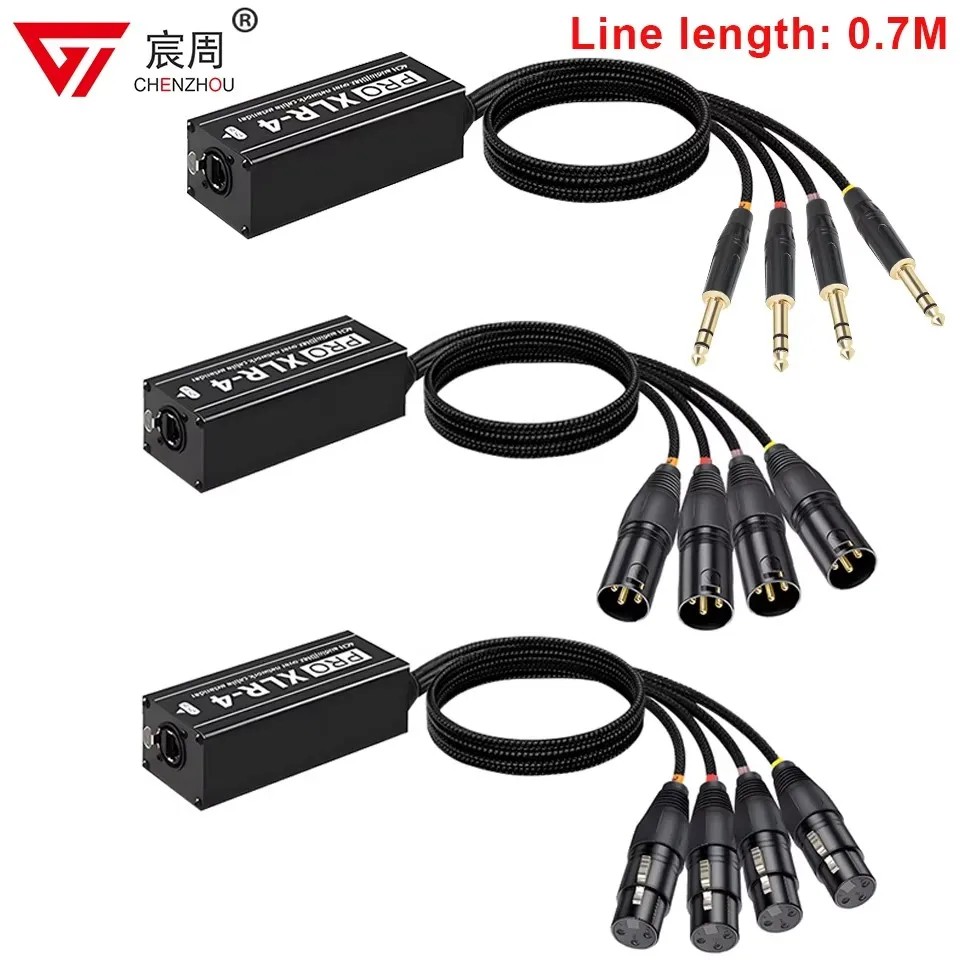 RJ45 - 4 ä 0.7M XLR  DMX512 Ʈũ ̺ ..