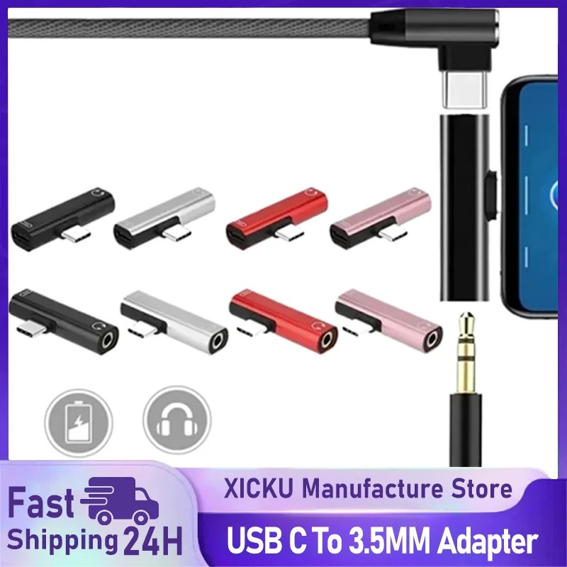 2 in 1 USB C - 3.5mm  ̾    ..