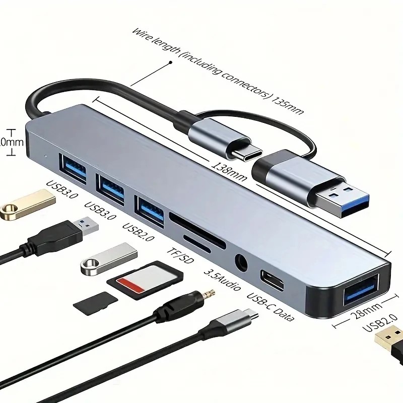 8 in 1 USB CŸ  ŷ ̼ (..