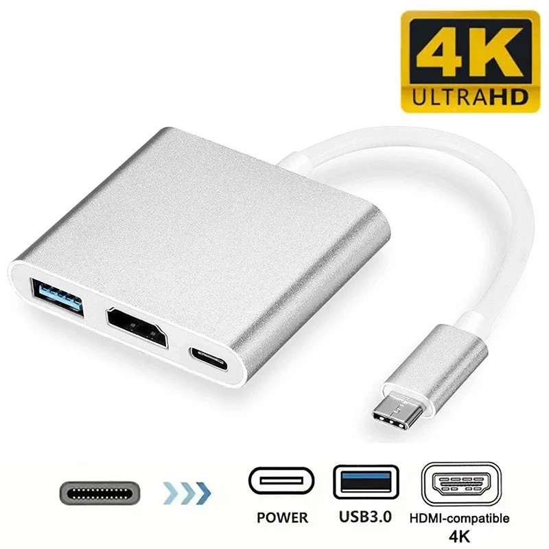 3 in 1 USB  USB C to HDTV ..