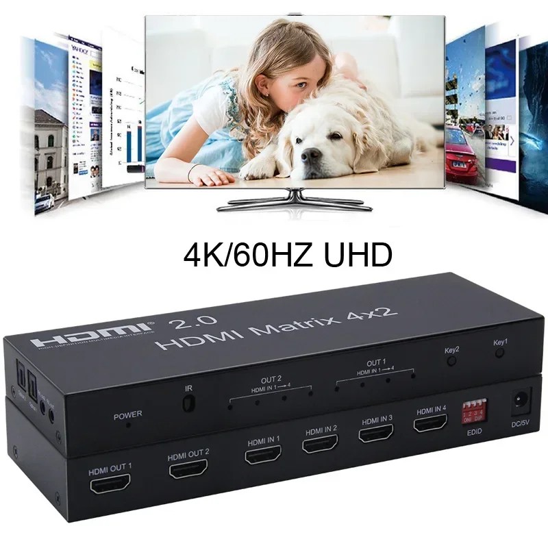4K 60Hz HDMI 2.0 Ʈ 4x2 HDR ..
