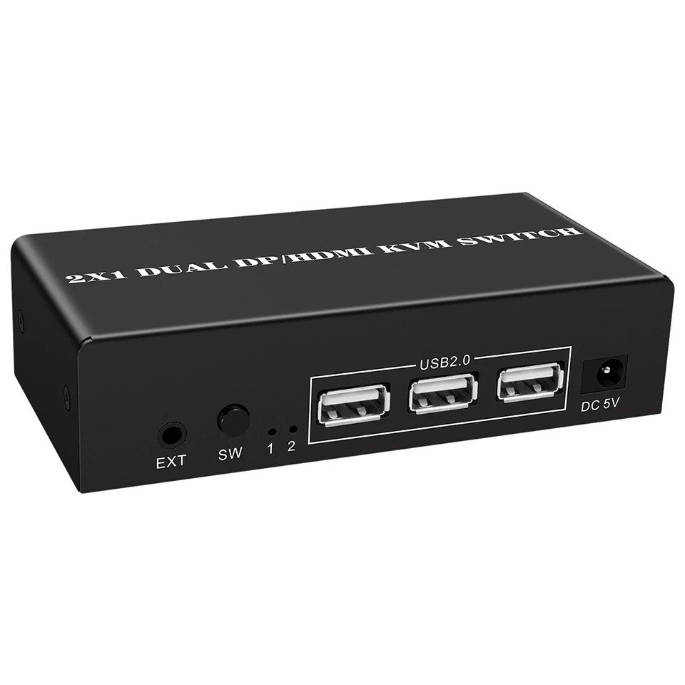 HDMI ȣȯ DP KVM ġ 4K@60Hz ..