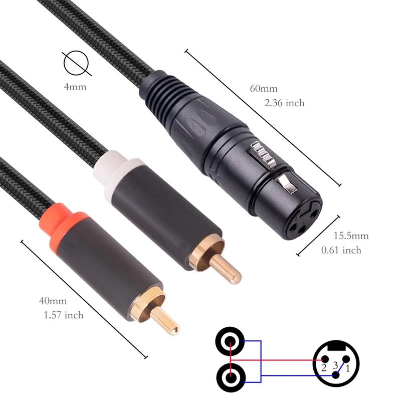 3 XLR - RCA  Y й ..